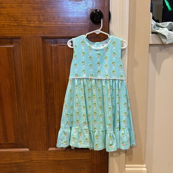 Ishtex Other - Ishtex Aqua Blue Strawberry Print Dress (Size: 4T)